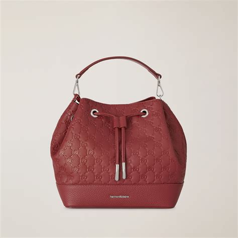 Sac pochette monogramme all